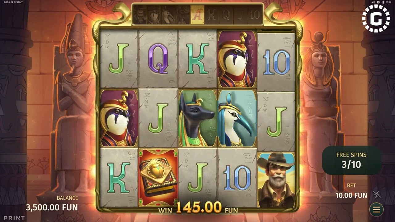 Book Of Destiny by Print Studios Video Review | GamblerID