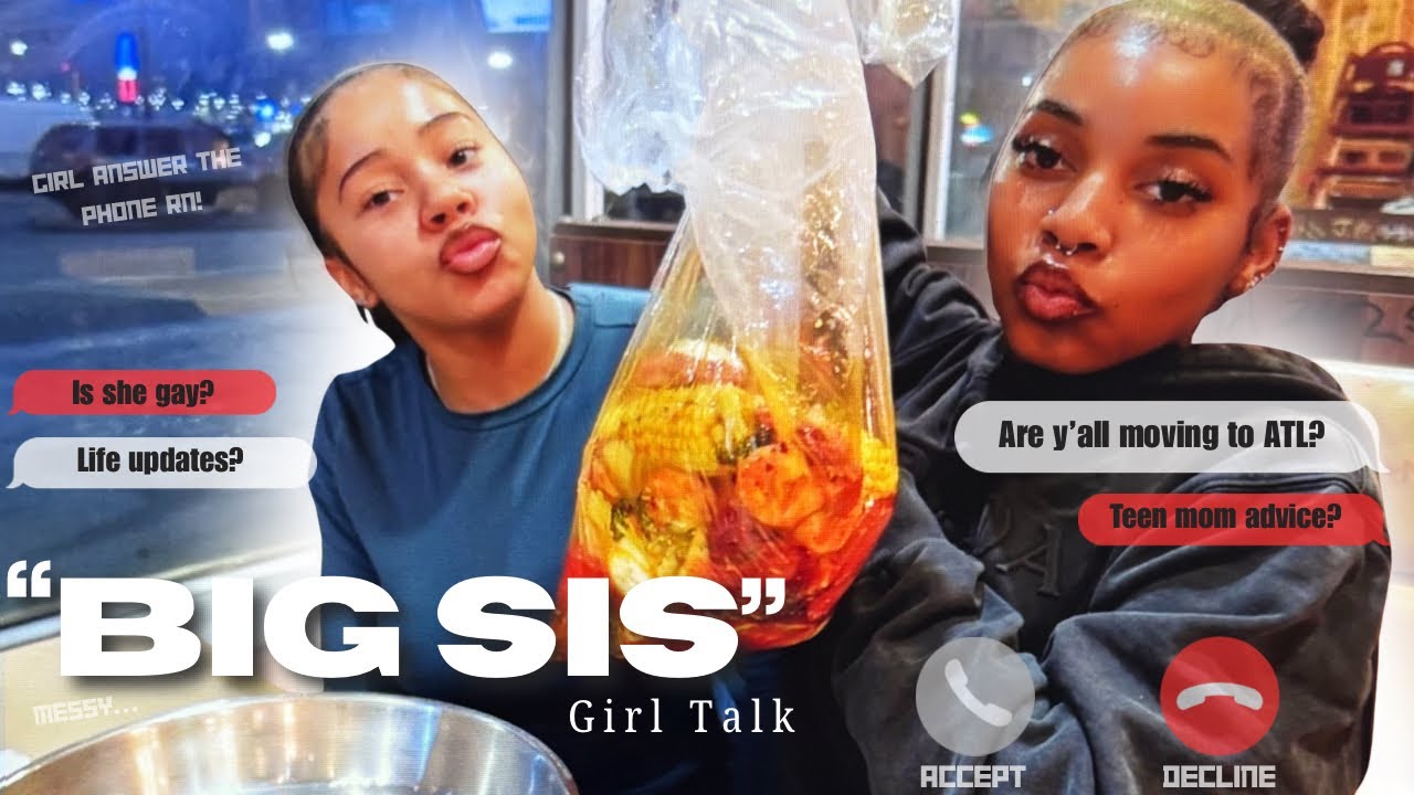 GIRL TALK and seafood ! where we been, is she gay, teen mom advice?