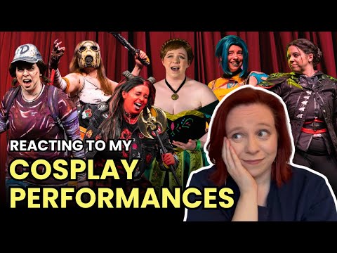 REACTING to My Cosplay Performances 😰 | Baldur’s Gate 3, Disney, Borderlands, Telltale Games Cosplay