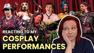 REACTING to My Cosplay Performances 😰 | Baldur’s Gate 3, Disney, Borderlands, Telltale Games Cosplay