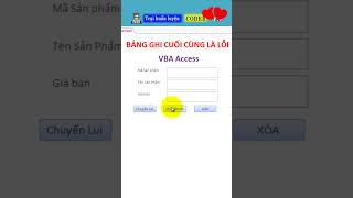 Học lập trình, làm phần mềm cấp tốc với VBA Access - MS Access nâng cao