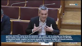 Χάρης Μαμουλάκης: Φέρτε το έγγραφο της Eurobank για τον συμβιβασμό Παπαθανάση