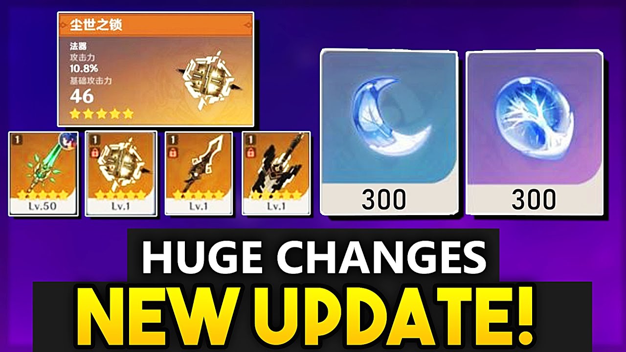 Genshin Impact NEW UPDATE & RESIN SYSTEM - Update 1.1 LEAKS And Information