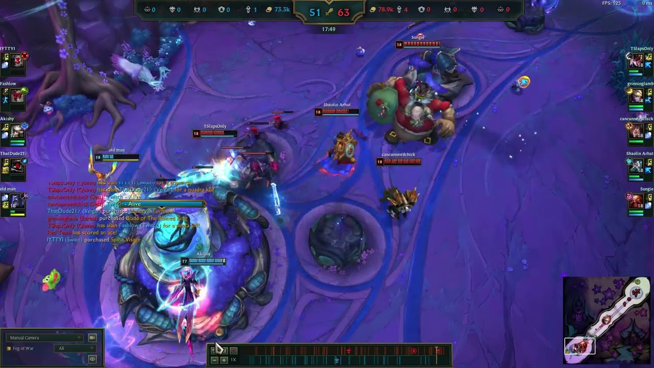 Quinn ARAM Mayhem Double Pentakill