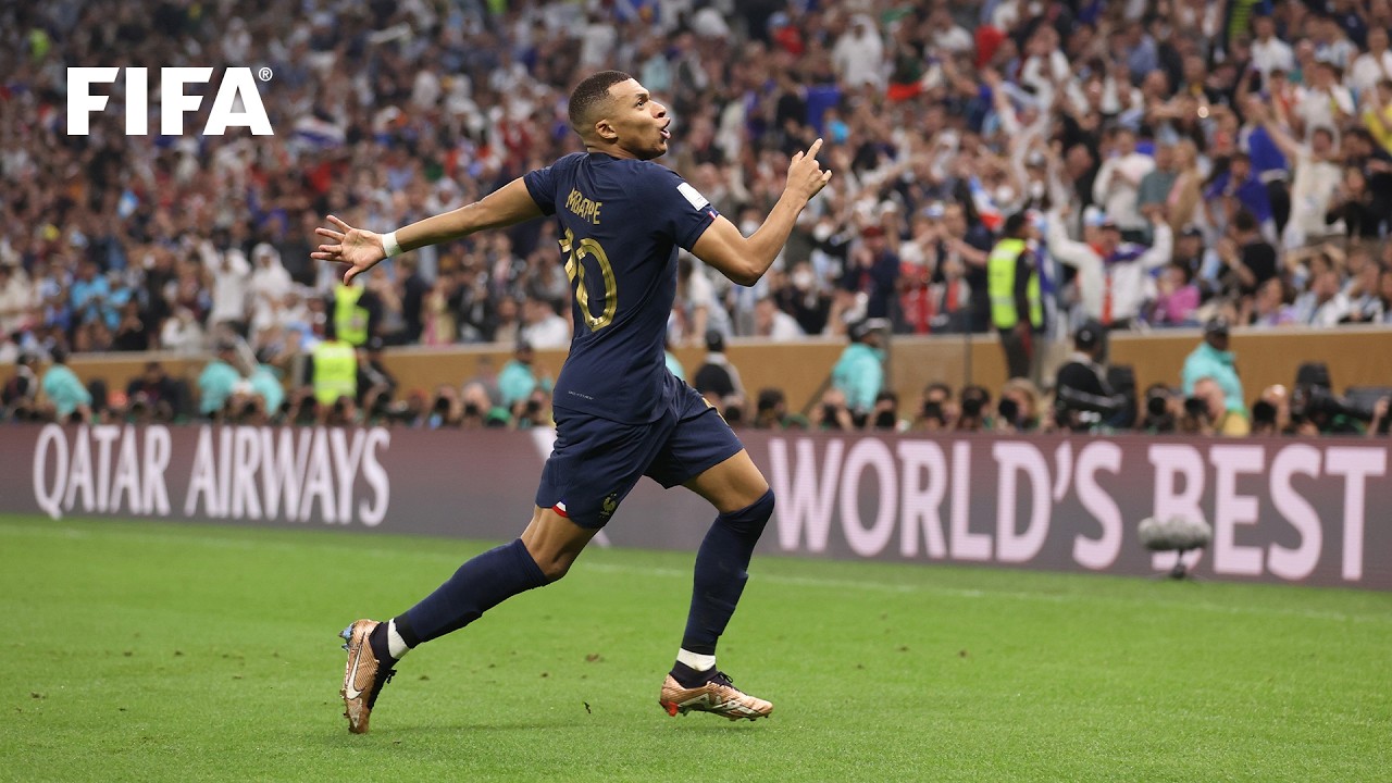 TWO GOALS IN 95 SECONDS! Kylian Mbappé's 2022 FIFA World Cup Final Brace