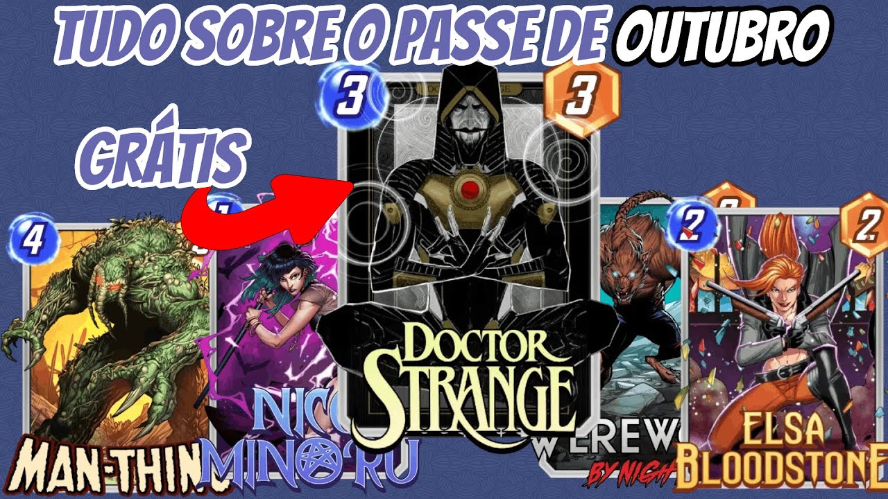 Novas cartas, variante GRÁTIS e MAIS - Reagindo ao Developer Update de Outubro - Marvel Snap