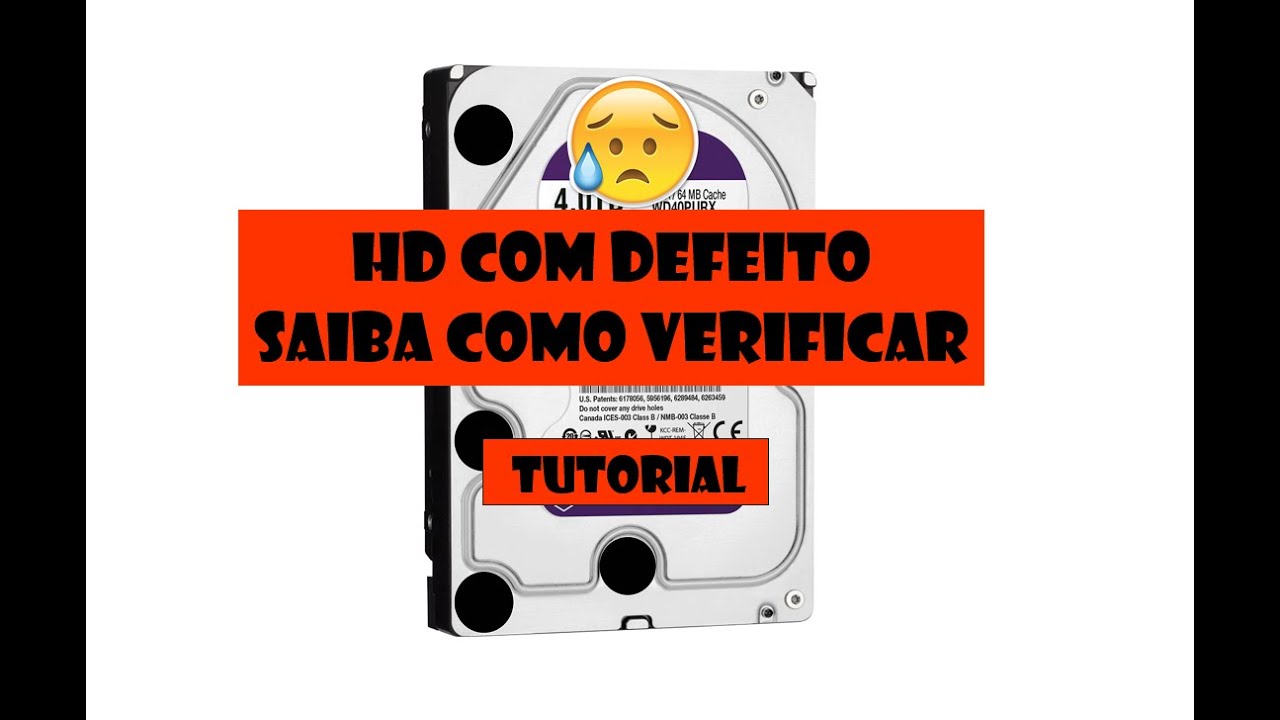 Como Verificar Se O Hd Esta Com Defeito De Maneira Simples YouTube