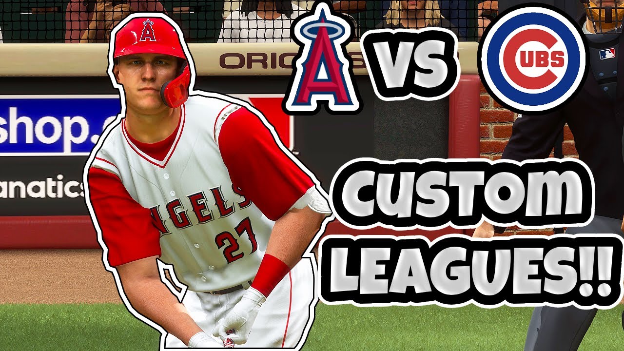 WE MADE A THEME TEAM CUSTOM LEAGUE IN MLB THE SHOW 21!!! ANGELS DEBUT!!