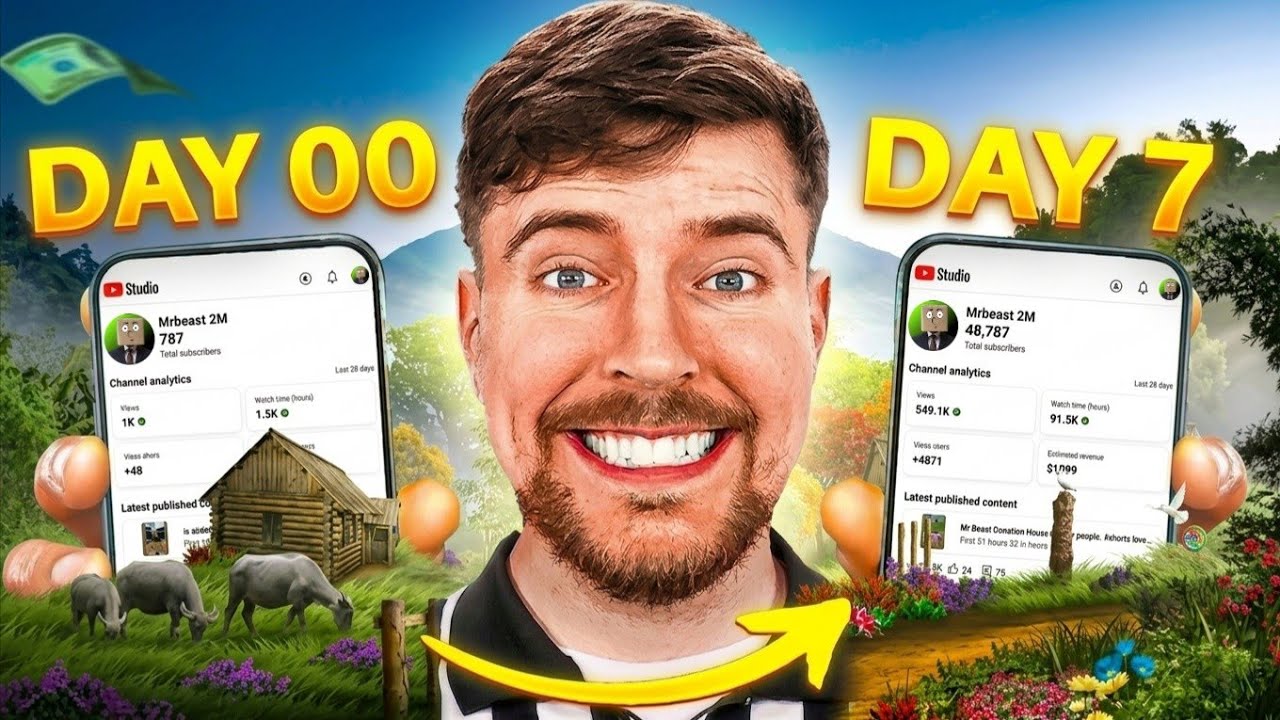I Tried YouTube Shorts For 7 Days ( Upload Copy Paste Videos ) How To ...