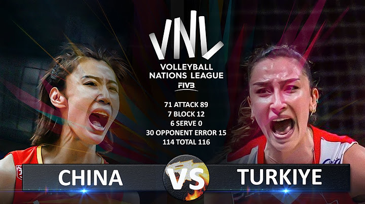 China vs Turkiye | Women's VNL 2025