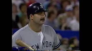 1990 MLB 22nd June NY Yankees @ Toronto part1