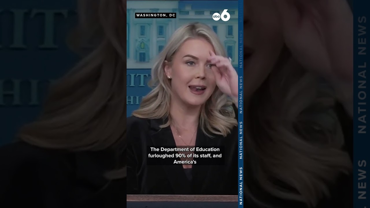 White House backs Trump's controversial decision to dismantle the Department of Education