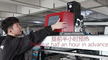 FB650A Automatic Book box assembly machine: setting video