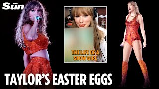 All the hidden Easter eggs Taylor Swift has dropped about new album The Life of a Showgirl