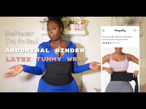 Haul | NeoSweat® Abdominal Binder Lower Waist Support Belt - Video found by The Fearful Dude.