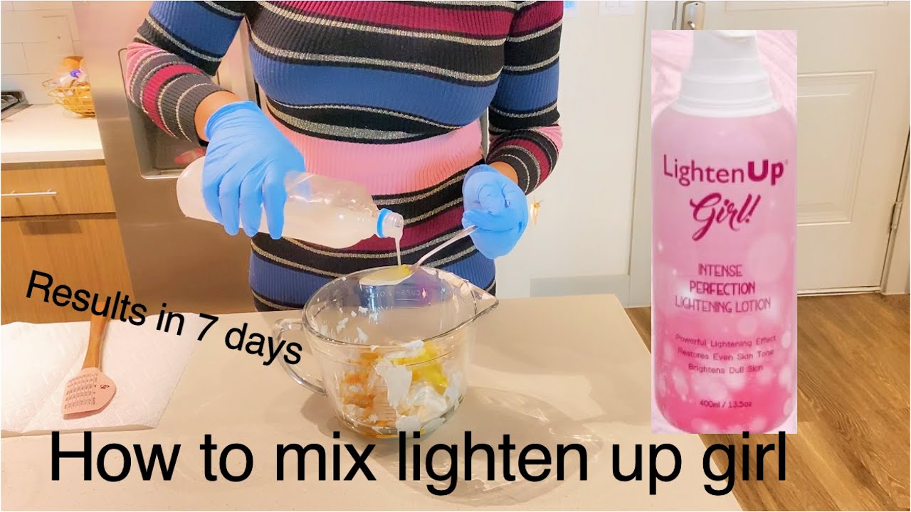 LIGHTEN UP GIRL! INTENSE LIGHTENING LOTION… - YouTube