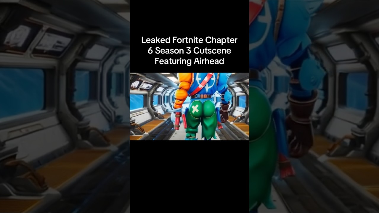 Leaked Fortnite Chapter 6: Season 3 Cutscene. 