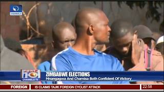 Zimbabweans Wait For Results As Mnangagwa, Chamisa Confident Of Victory