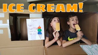 Awesome Ice Cream Truck Box Fort