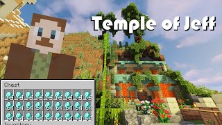 Will you survive the Temple of Jeff?!?! (Minecraft Slot Machine Minigame Showcase and Short Story)