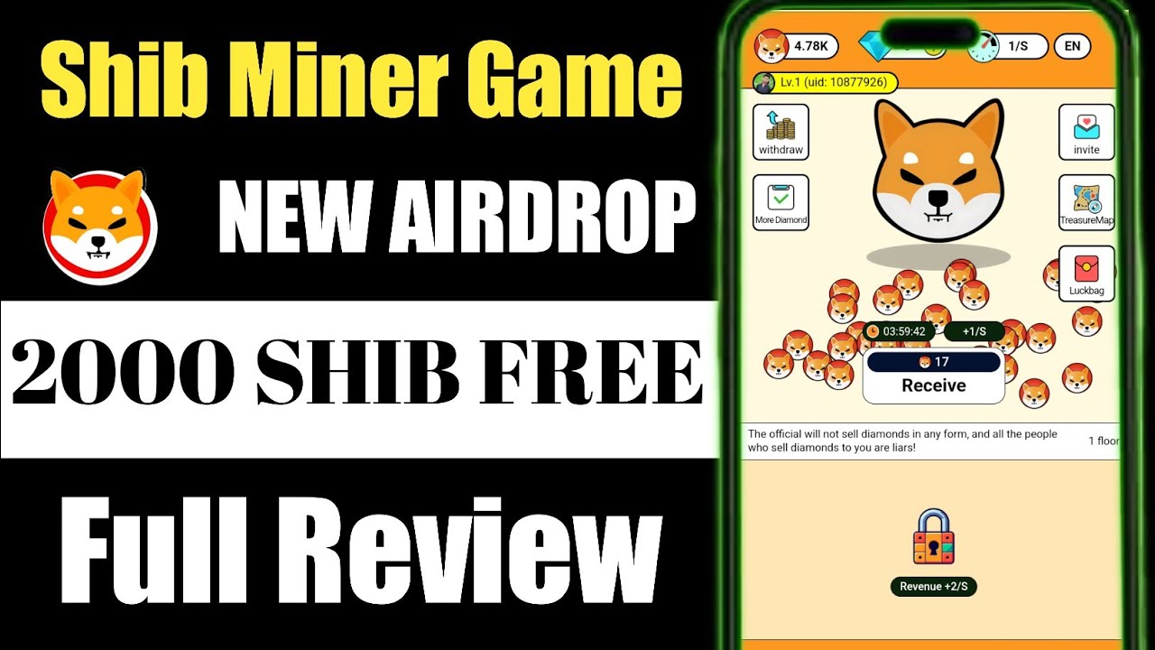 Shib Miner Game • shib Miner bot telegram • shib Miner Game withdrawal • shib Miner real or fake