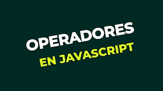 OPERATORS in JS