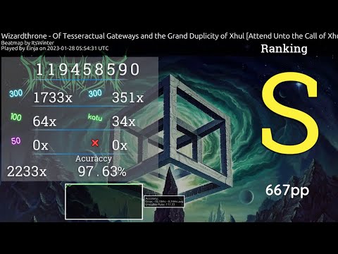 Einja | Wizardthrone - Of Tesseractual Gateways... [Attend Unto the Call of Xhul] 97.59% FC 666pp