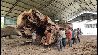Download Lagu AMAZING video of rotten trembesi wood being transformed into a board worth hundreds of dollars MP3