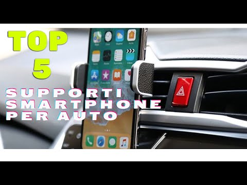 5 migliori supporti auto smartphone