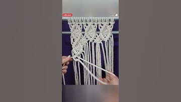 #macrametutorial #diy #macrame #tutorial #patternknot #handmade #homedecor @OlenkaYakymenko