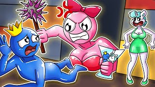 Crazy PINK Transform into a GIANT!? Love Story! | RAINBOW FRIENDS 2 ANIMATION | Rainbow Magic TDC
