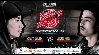 Keysun Vs Joshe (Debut Battle) | Tuborg Presents RawBarz Rap Battle S04E02
