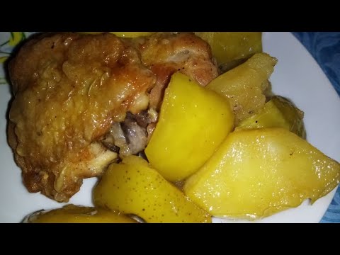 КАК ЖЕ ЭТО ВКУСНО !!! ПРОСТО ДОБАВЬТЕ ЯБЛОКО // КУРИЦА С ЯБЛОКОМ НА СКОВОРОДЕ