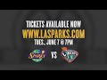Los Angeles Sparks - Legacy Night 6.7.16
