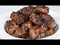 The MOST delicious Buttery Garlic Steak Bites | Juicy Steak Bites Recipe