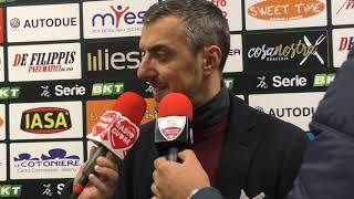 Salernitana-Trapani 1-0. Il direttore generale Giuseppe Mangiarano dopo la gara