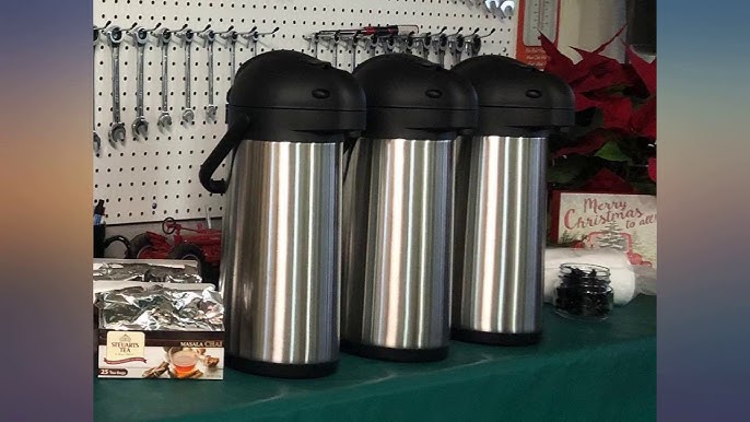 3L Stainless Steel Airpot Carafe Coffee Dispenser Review 