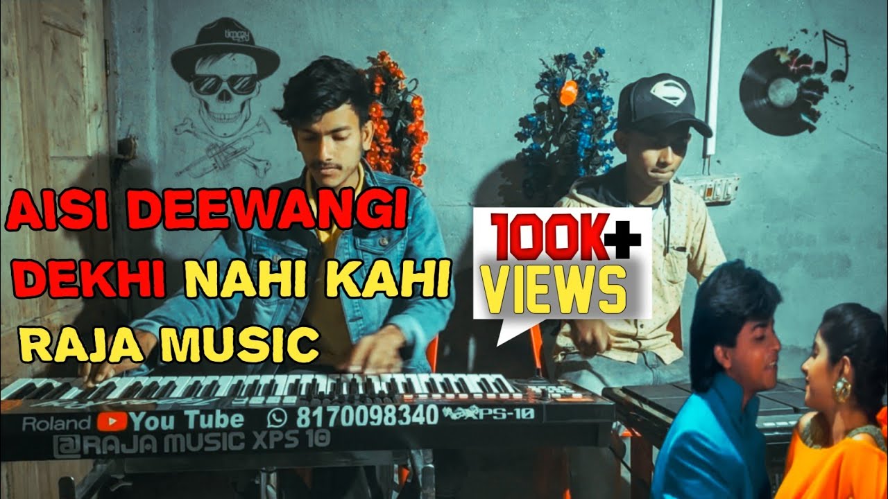 Aisi Deewangi Dekhi Nahi Kahi | Covar instrument (Raja music ) Xps 10 #kumarsanu #aisideewangi