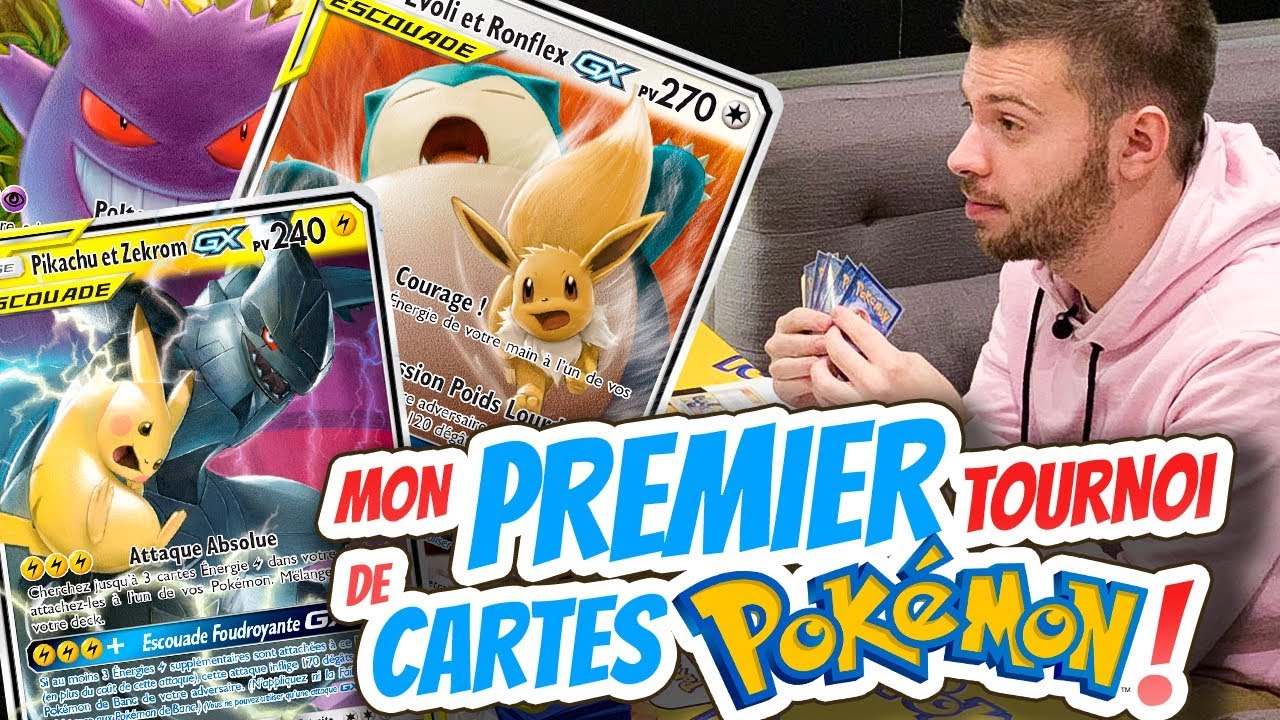 Mon Premier Tournoi De Cartes Pokemon Ft Sora Youtube