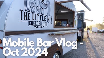 Mobile Bartending - Setting up For 40th Birthday Party