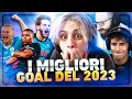Manuuxo reagisce ai migliori goal del 2023  con blur e  therealmarzaa
