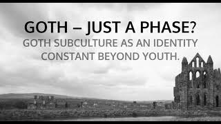 What we Learned from the Worlds Largest Goth Survey