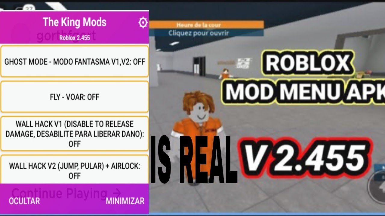 Nuevo Hack Mod Menu Roblox 2023😱 (actualizado) Mod APK roblox, *Robux  Infinitos*🤑