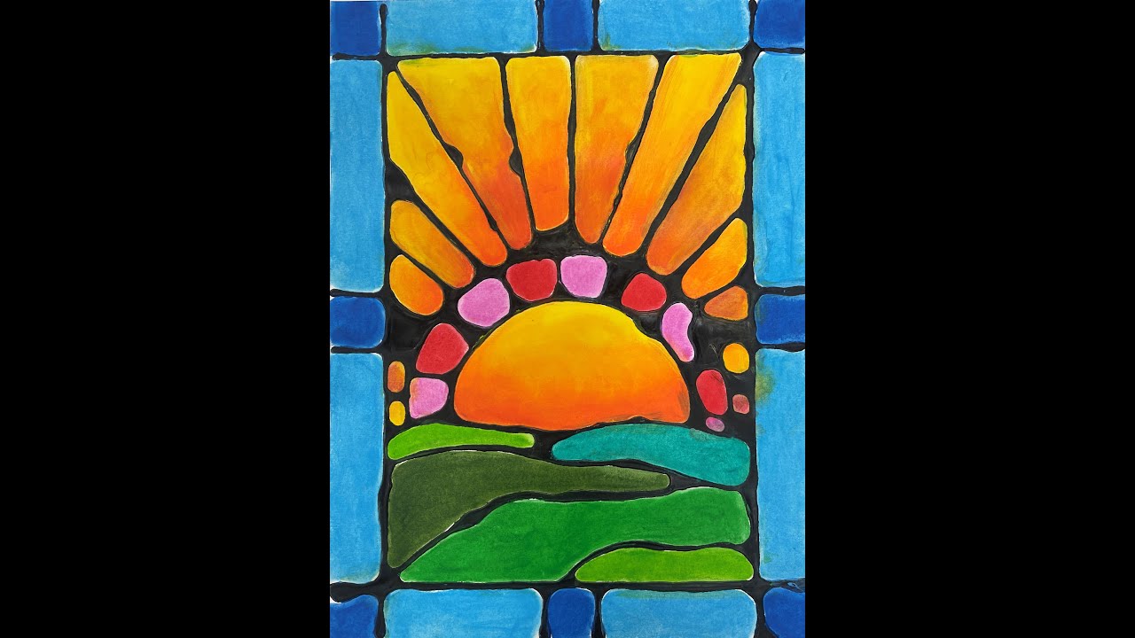 The smARTteacher Resource: Faux Stained Glass