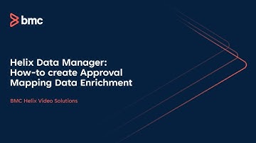 BMC Helix Data Manager - How-to perform Data Enrichment?