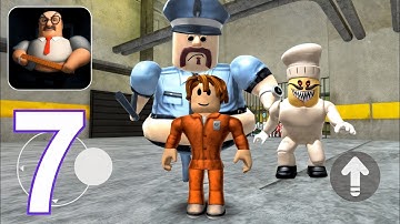 Obby Chapters Escape Barry - Gameplay Walkthrough Part 7 - Barry Prison Run Obby (Android, iOS)