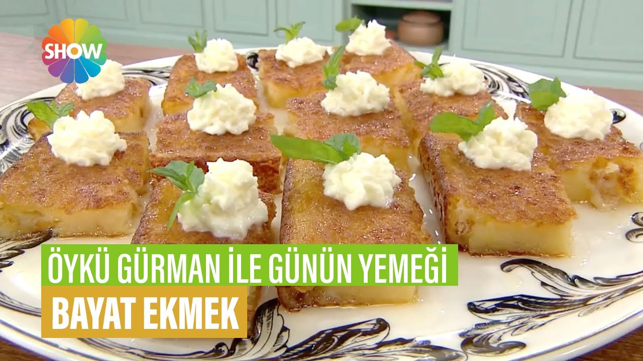 Bayat Ekmek Tatlısı Tarifi | Öykü Gürman ile Günün Yemeği Bayat Ekmek Tatlısı Tarifi | Öykü Gürman ile Günün Yemeği