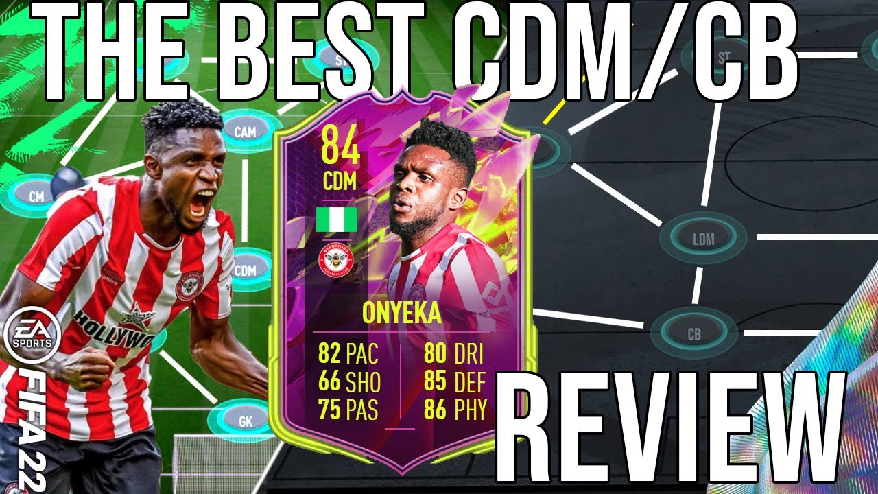 Onyeka Rulebreaker Review - The Best CDM/CB In the game and yes hes better than Kante - FIFA 22