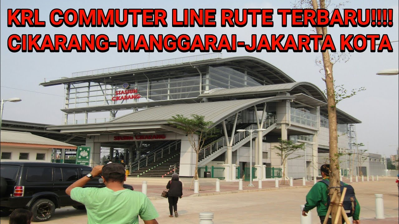 Rute Krl Jakarta Kota Cikarang Terbaru Nyobain Krl Commuter Line Rute Terbaru Cikarang-Jakarta Kota - YouTube