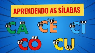 Aprendendo as Sílabas CA CE CI CO CU - atividades